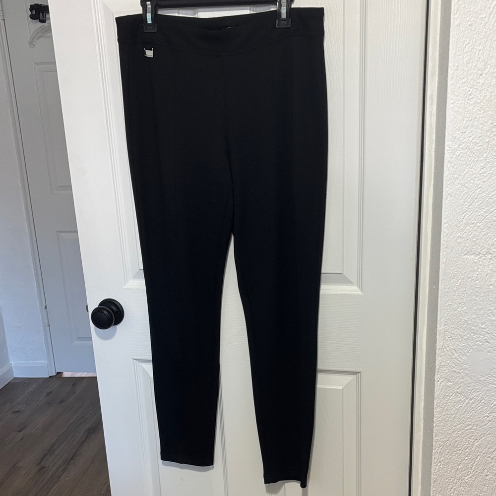 Zac & Rachel Women's Pull on Ankle Pant with Metal Tab